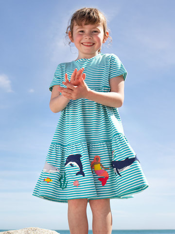 Frugi Kleid in Hellblau/ Bunt