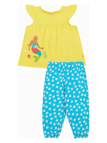 Frugi 2-częściowy zestaw w kolorze niebiesko-żółtym
