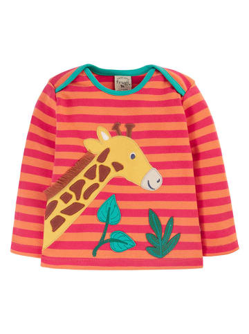 Frugi Koszulka w kolorze pomarańczowo-czerwonym