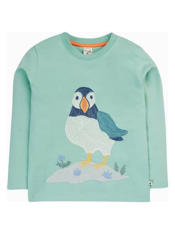 Frugi Koszulka w kolorze turkusowym