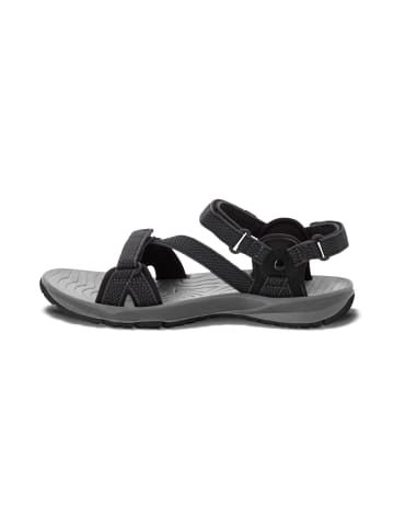 Jack Wolfskin Sandały trekkingowe "Lakewood" w kolorze czarnym