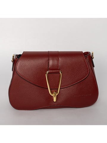 Christian Laurier Leren schoudertas "Leorad" bordeaux - (B)20 x (H)15 x (D)6 cm