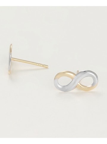 L instant d Or Gold-Ohrstecker "Infinity"