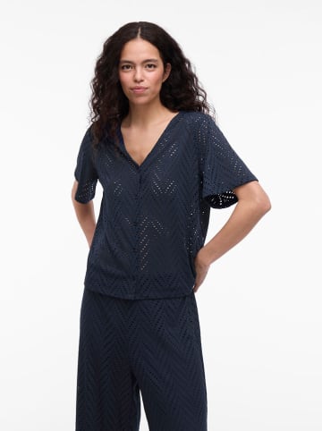 Vila Shirt in Dunkelblau