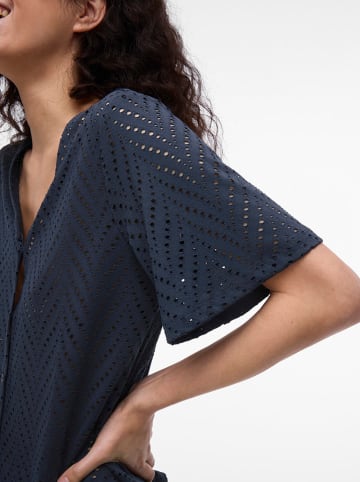 Vila Shirt in Dunkelblau