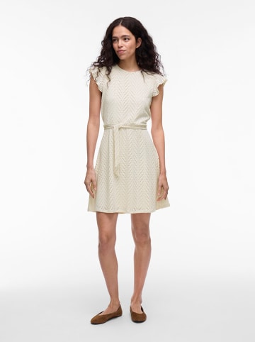 Vila Kleid in Creme