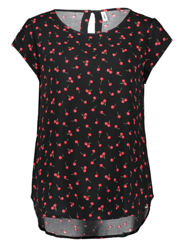 ONLY Shirt in Schwarz/ Rot