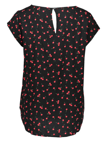 ONLY Shirt in Schwarz/ Rot
