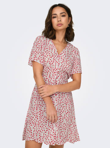 ONLY Kleid in Rosa/ Rot