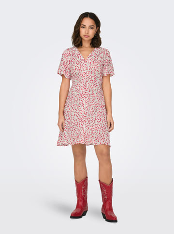 ONLY Kleid in Rosa/ Rot