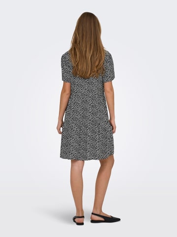 ONLY Kleid in Schwarz/ Weiß