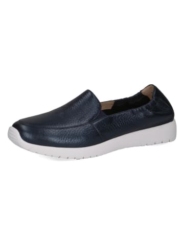 Caprice Leder-Slipper in Schwarz