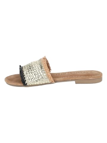 Lazamani Slippers goudkleurig