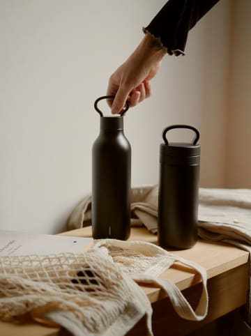 Stelton Kubek termiczny "Tabi" w kolorze czarnym - 400 ml