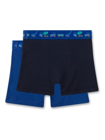 Sanetta 2er-Set: Boxershorts in Blau/ Dunkelblau