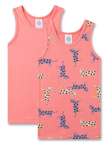 Sanetta 2er-Set: Unterhemden in Pink
