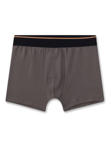 Sanetta 2er-Set: Boxershorts in Grau/ Beige/ Schwarz