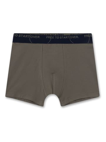 Sanetta 2er-Set: Boxershorts in Khaki/ Dunkelblau