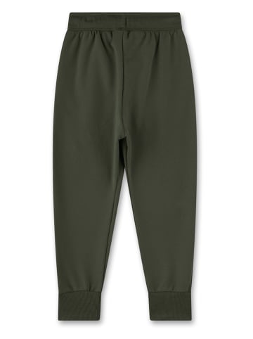 Sanetta Kidswear Spodnie dresowe w kolorze ciemnozielonym