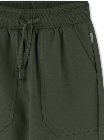 Sanetta Kidswear Spodnie dresowe w kolorze ciemnozielonym