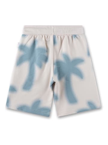 Sanetta Kidswear Szorty w kolorze kremowo-błękitnym