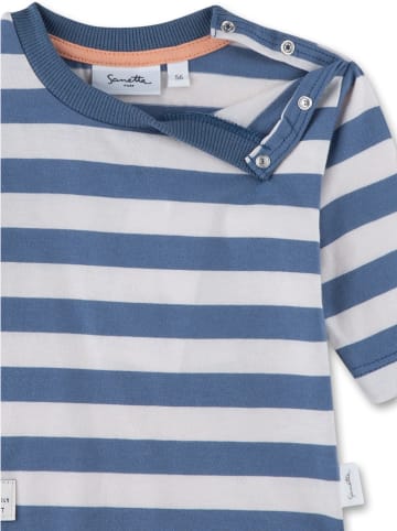 Sanetta Kidswear Longsleeve in Blau/ Weiß