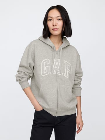 GAP Sweatjacke in Grau