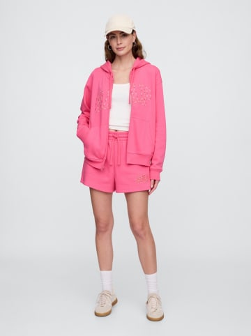 GAP Sweatjacke in Pink