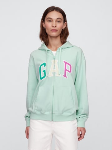 GAP Sweatjacke in Grün