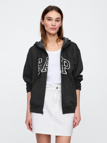 GAP Sweatjacke in Anthrazit