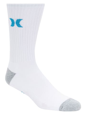 Hurley 6er-Set: Sportsocken in Weiß