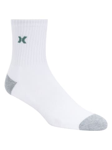 Hurley 6er-Set: Sportsocken in Weiß