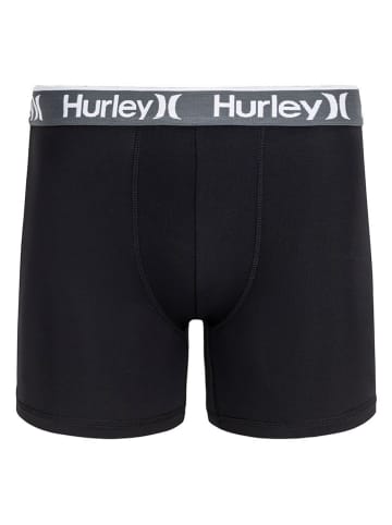 Hurley 3er-Set: Boxershorts in Schwarz/ Grau/ Dunkelblau