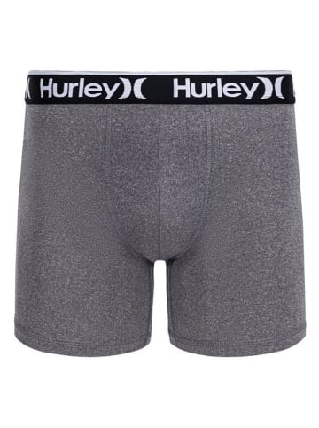 Hurley 3er-Set: Boxershorts in Schwarz/ Grau/ Dunkelblau