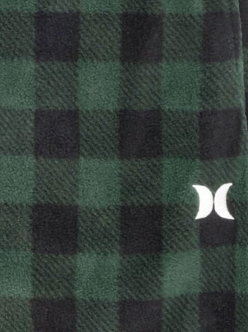 Hurley Fleece broek groen/zwart