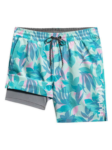 Hurley Badeshorts in Türkis