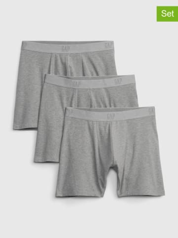 GAP 3er-Set: Boxershorts in Grau