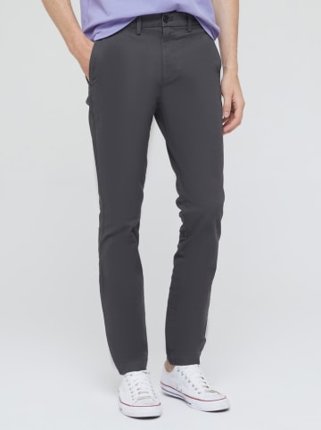 GAP Spodnie chino w kolorze antracytowym