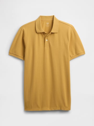 GAP Poloshirt in Senf