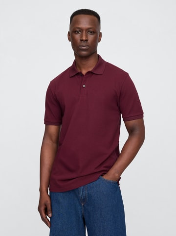 GAP Poloshirt in Bordeaux