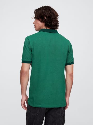 GAP Koszulka polo w kolorze zielonym