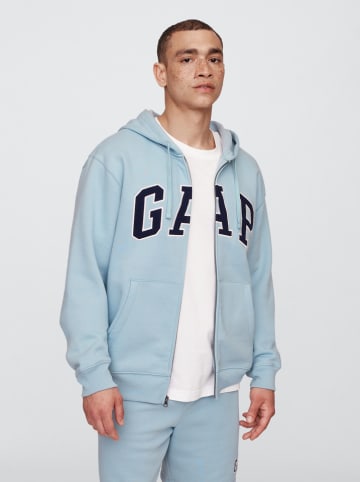 GAP Sweatjacke in Hellblau