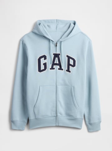 GAP Sweatjacke in Hellblau