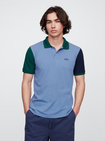 GAP Poloshirt in Hellblau