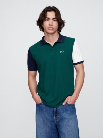 GAP Poloshirt in Grün