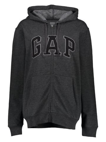 GAP Sweatjacke in Anthrazit
