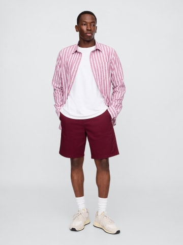 GAP Shorts in Bordeaux in Rot