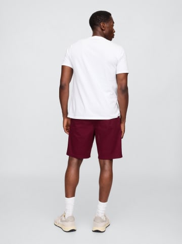 GAP Shorts in Bordeaux in Rot