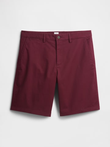 GAP Shorts in Bordeaux in Rot