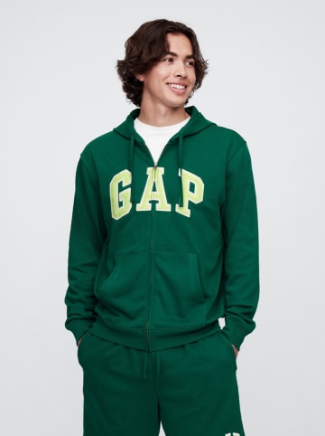GAP Sweatjacke in Grün